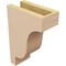 Ekena Millwork 4"W x 8"D x 12"H Classic Newport Rough Cedar Woodgrain TimberThane Corbel, Primed Tan CORUR04X08X12NEWRCPR - alternate 5